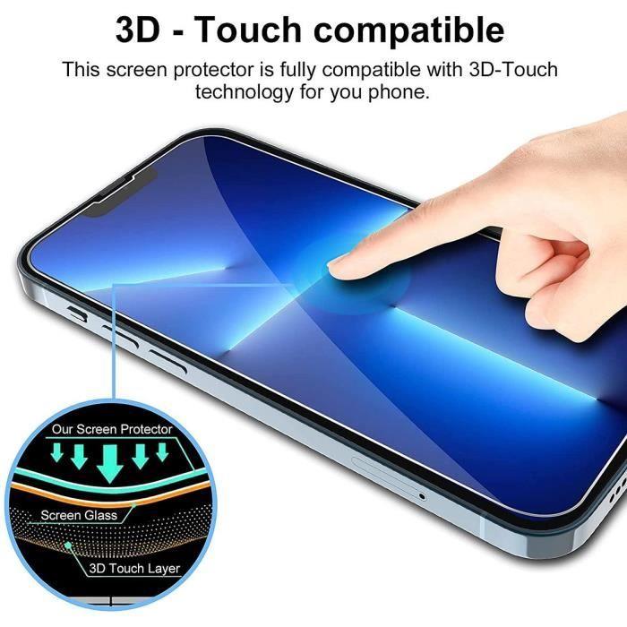 Tempered Glass Screen Protector - BOOLING - for iPhone 13 Pro - Transparent - Shockproof - Pack of 2