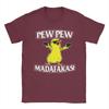 Мужские футболки Duck Pew Pew Madafakas Винтажные футболки из чистого хлопка Футболки с коротким рукавом Футболки с круглым вырезом Одежда Большой размер