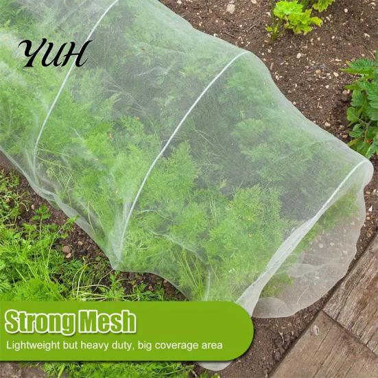 Bird Protection Netting Garden for Raised Bed, Fine Mesh Barrier Net Bird, Insect Vegetable & Pest, Heavy Duty Fruit Flower Plants Cover Outdoor