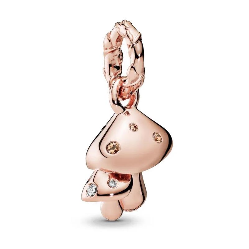 Новый 925 стерлингового серебра розового золота Paw Print Charm of ley 925 цепи бисер подходит оригинальный браслет Pandora DIY женские украшения