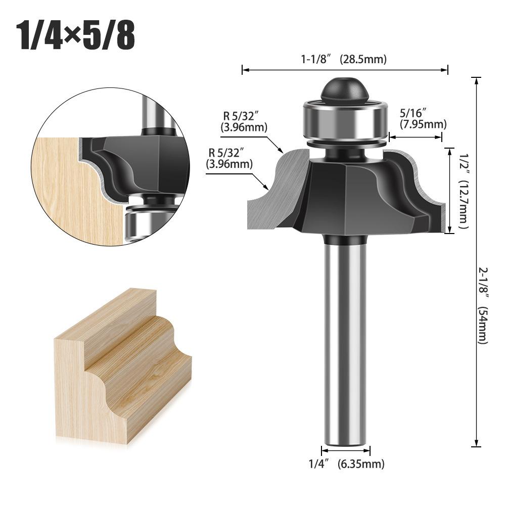 Двусторонняя фреза для пазования West Line, фреза для фрезерования линий по дереву, фреза для фигурной обработки, инструмент для гравировального станка, фреза для дверных панелей, дюймовая система