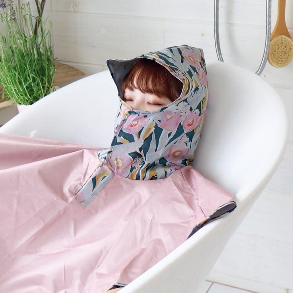Global Arrow Nook Bath Poncho CAT Size: Approx. W95 H80 R04-4008