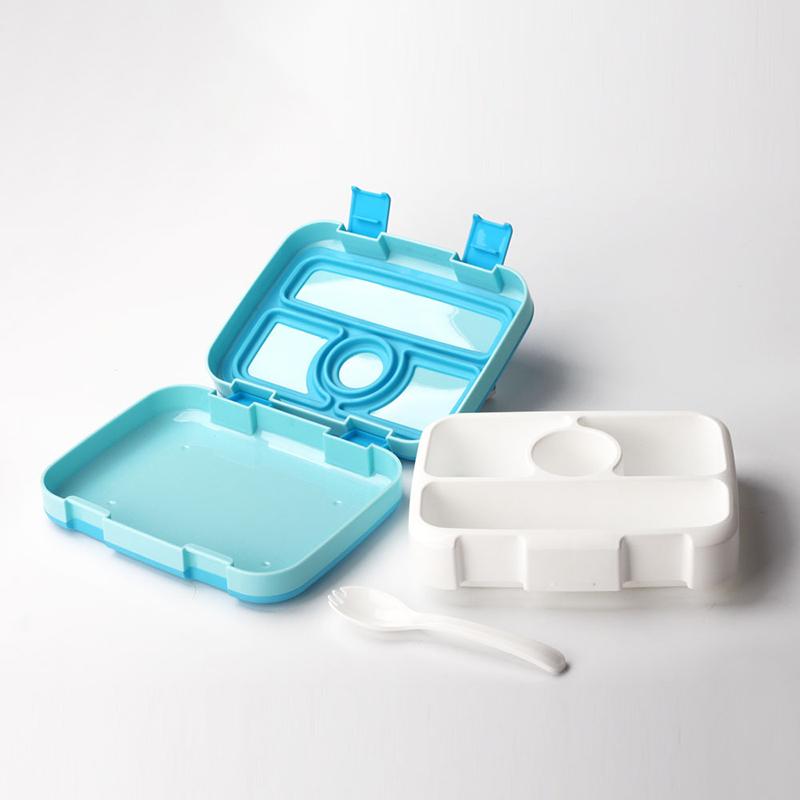 Портативный ланч-бокс Bento Box BPA Free, контейнер для пикника и еды для детей, герметичный салатный ланч-бокс для кемпинга на открытом воздухе, посуда