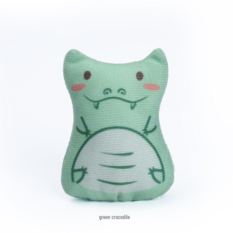 Catnip Plush Thumb Doll: Self-Entertainment Teething Toy, Bite-Resistant for Cats