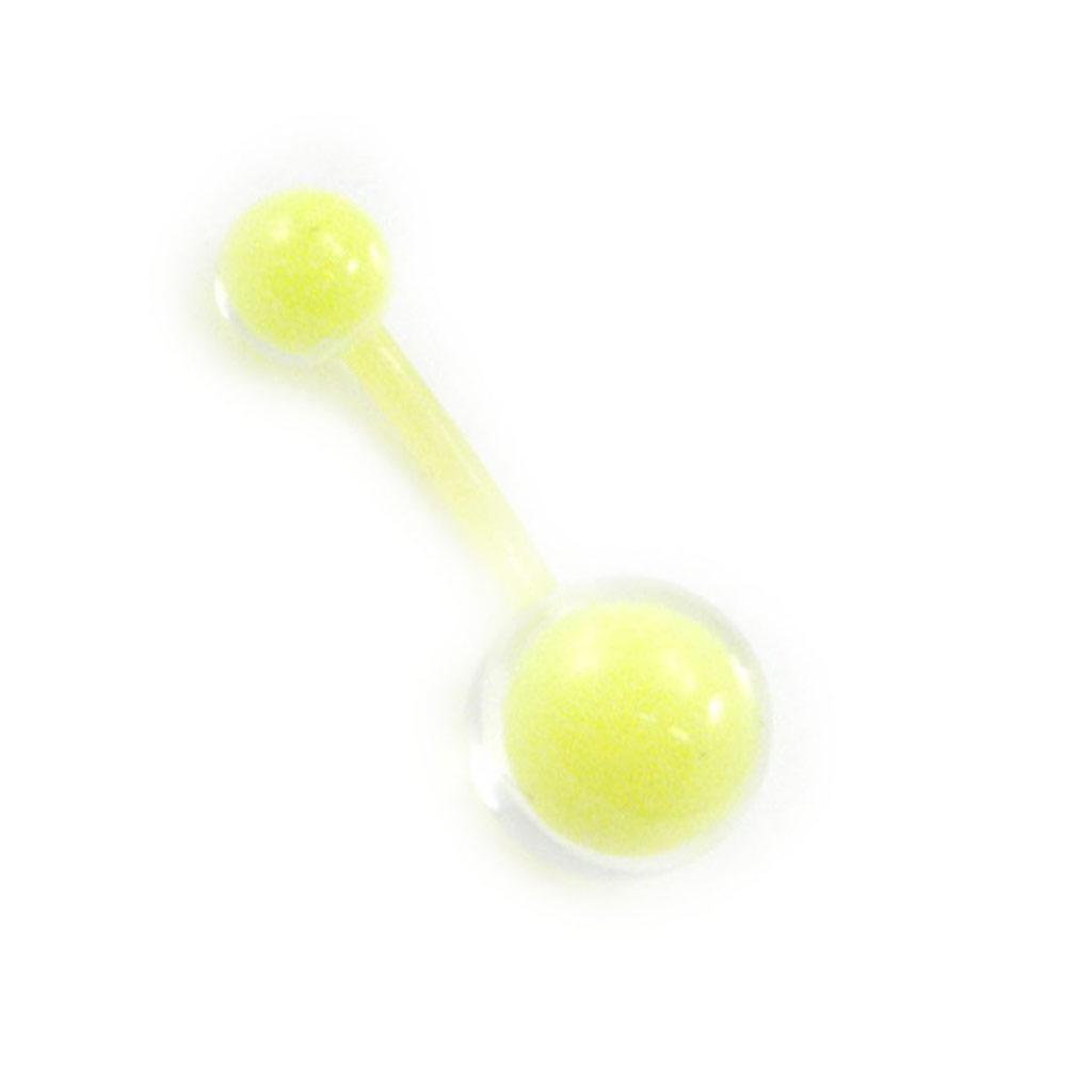 Les Trésors De Lily [I9477] - Желтый «окрашивающий» пирсинг