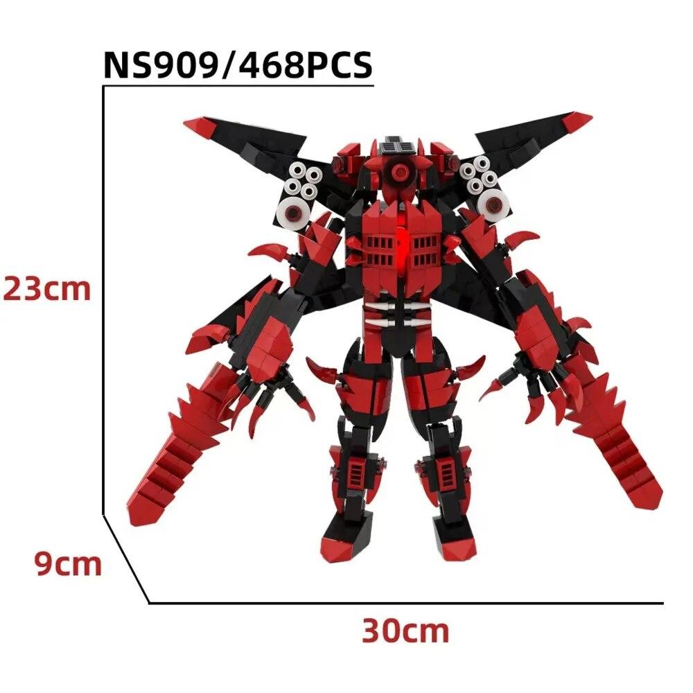 Speakerman Titans Tv Man Titans Cameraman Skibidi Toilet Building Blocks Toy Titans Speaker Man Camera Man Clock Drill Man Brick