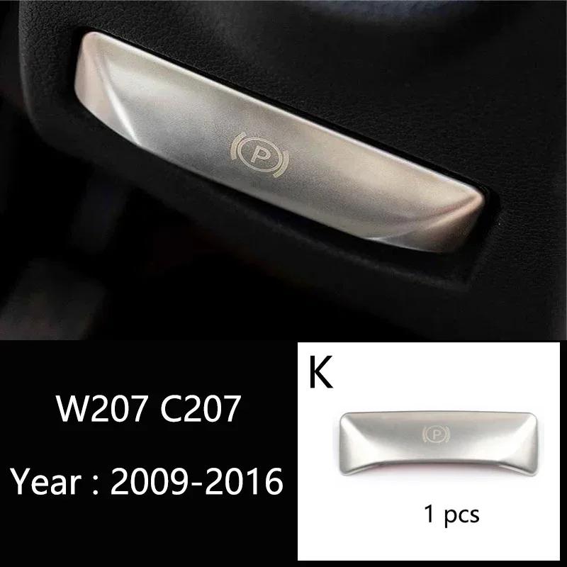 Car Styling Interior Door Window Glass Switch Buttons Frame Covers Stickers Trim For Mercedes Benz E Class Coupe W207 C207 A207
