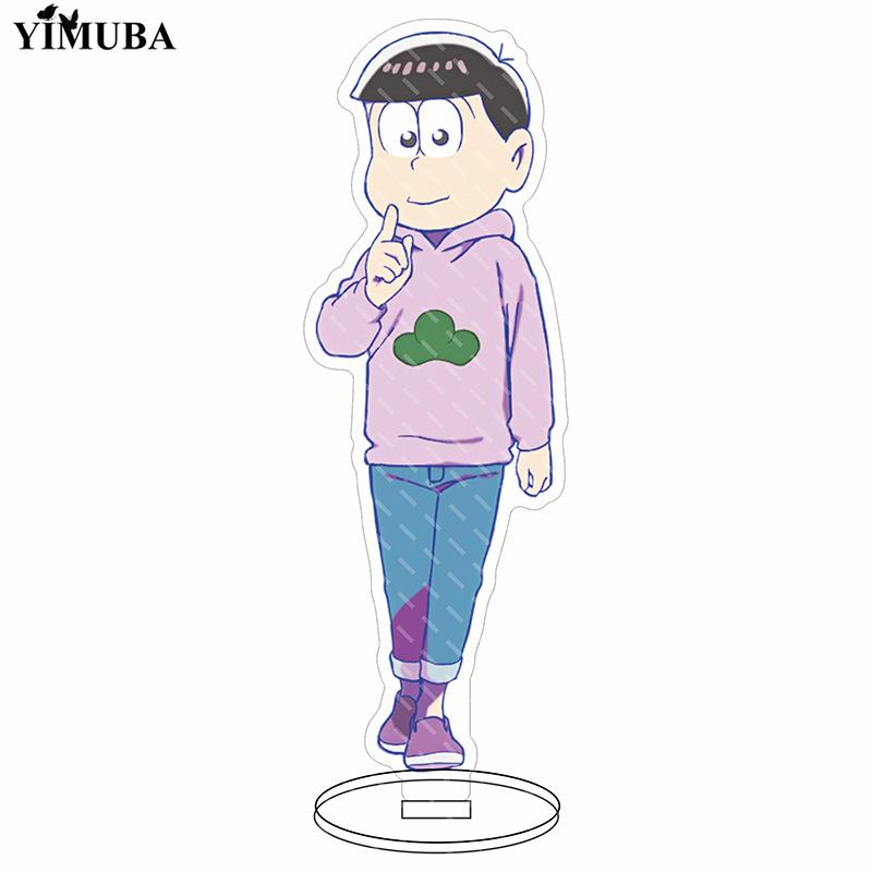 Osomatsu San акриловая подставка Ver модельная пластина Matsuno Karamatsu Choromatsu Ichimatsu 15 см брелок Standee Декор стола