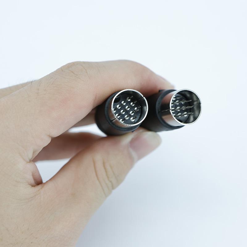 DIN Штекер 13 КОНТАКТОВ Папа Встроенный Аудио Адаптерный кабель Разъем DIN-13P Штекер Аудио AV Разъем Для Клавиатуры Аудио Компьютера Kenwood