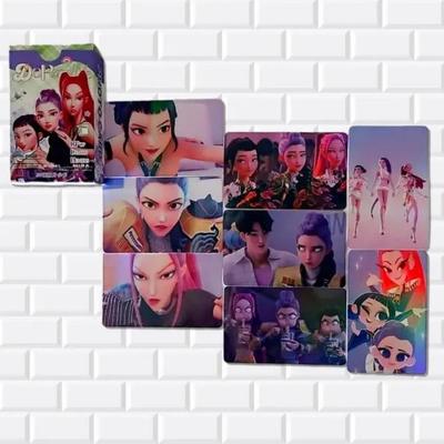 K-POP Охотники на демонов Коллекция Абсолютных Фотокарточек: ХАНТРИКС, ЛАЙОН БОЙЗ, и ДЕРПИ (ПО НАБОРУ 50 ШТ.)