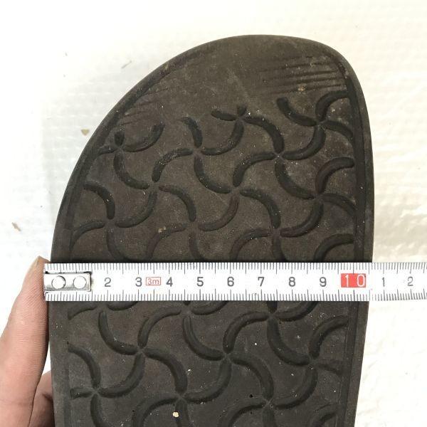 Birkenstock Кожаные сандалии обувь 40 25 коричневый(ИСПОЛЬЗОВАЛ)