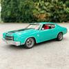 1:24 Chevrolet Chevelle SS 454 1970 Литой Супер Спортивный Автомобиль Модель Металлический Мышечный Гоночный Автомобиль Модели Транспортных Средств Симуляция Детская Игрушка Подарок
