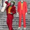 Новый мужской костюм Артура Флека из фильма «Джокер», 4 предмета, костюм клоуна на Хэллоуин, косплей