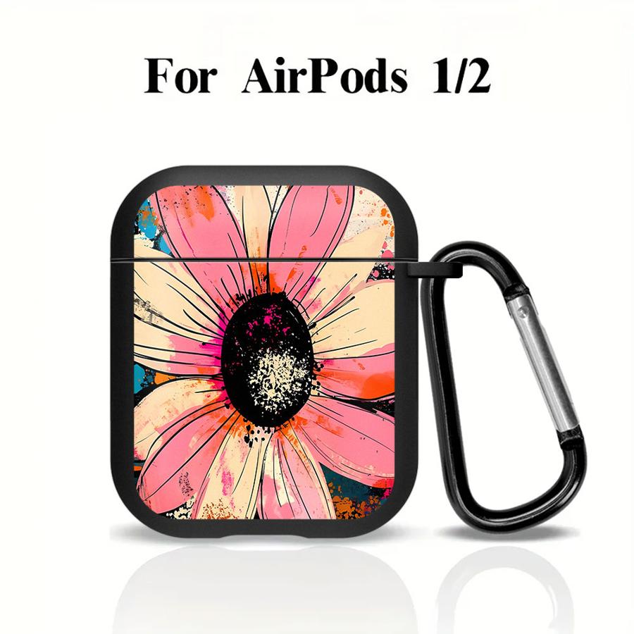 Чехол для наушников Airpods Pro2 4 Pro3 1 Pro 2 3 с рисунком ромашек