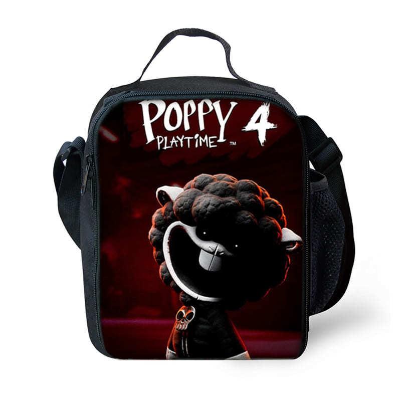 Nightmare Critter Print DIY Lunch Bag Students PVC Insulated Shoulder Street Style