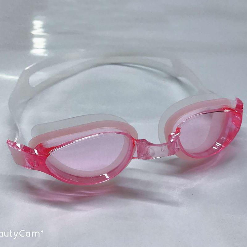 2025 Anti-Fog Electroplated Myopia Silicone Swimming Goggles Set
