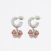 BIMBA Y LOLA Butterfly Hoop Earrings_B255AIW031SIF