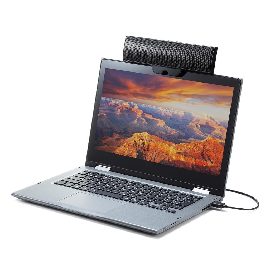 SANWA SUPPLY USB-звуковая панель-динамик MM-SPU17BKN