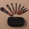 12Pcs Lip liner Mini Makeup Brush Set Wood Eye Brow Roller Brush Eyeshadow Make Up Kit  Beauty