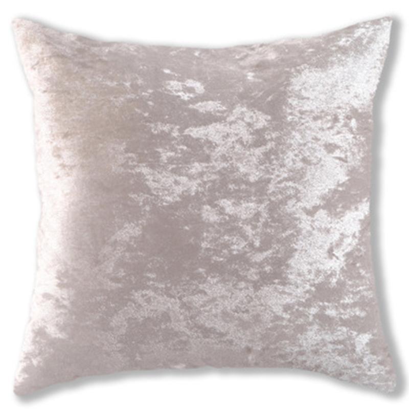 Наволочка в скандинавском стиле, бархатная серебряная домашняя подушка с ледяным дроблением, 45X45, декоративные подушки, блестящие наволочки