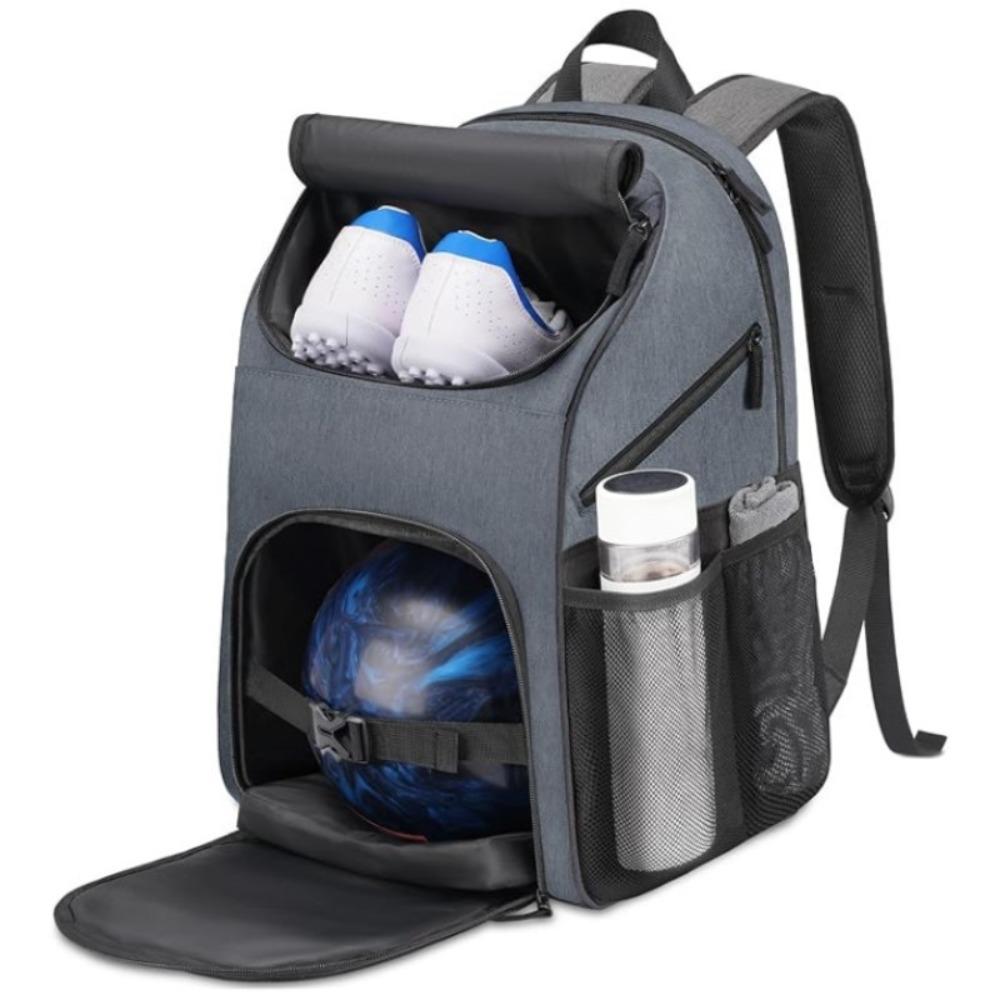 Large Capacity Bowling Ball Bag with Shoes Compartment Bowling Tote Bag for Men Women