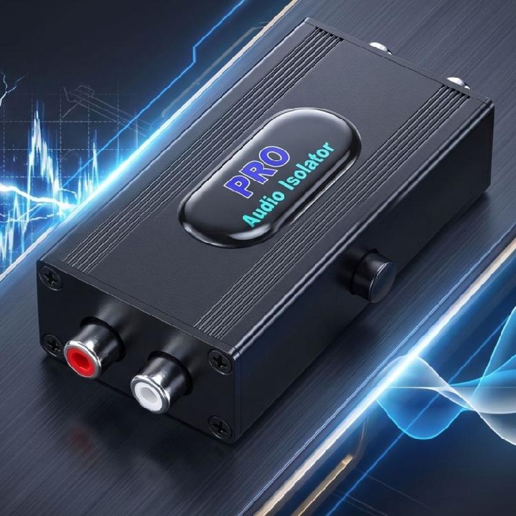 Ground Noise Isolator for Car Music Systems and Home Stereo Connection, with Plugs and Plays Ground Relief