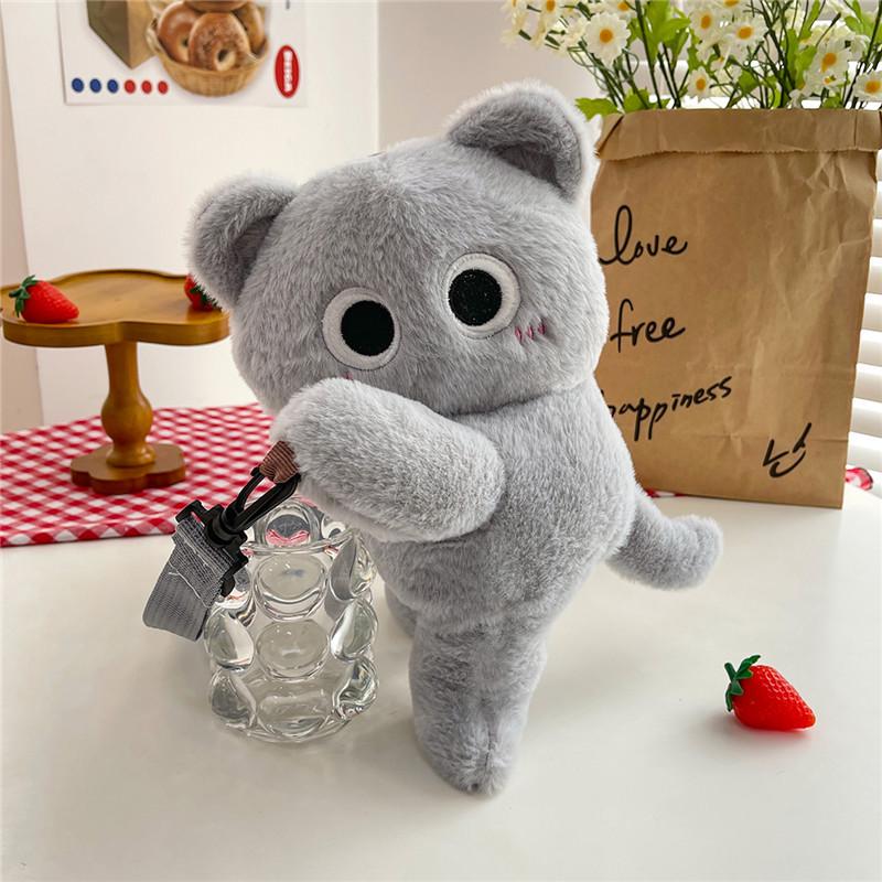 Очаровательный плюшевый медвежонок кроссбоди и рюкзак для детей - милая сумка-кукла и кошелек для монет