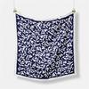 Twill Silk Scarf Woman Cashew Painting Square Scarves Wraps Bandana Small Hijab Silk Foulards Tie Headband Neckerchief 53CM