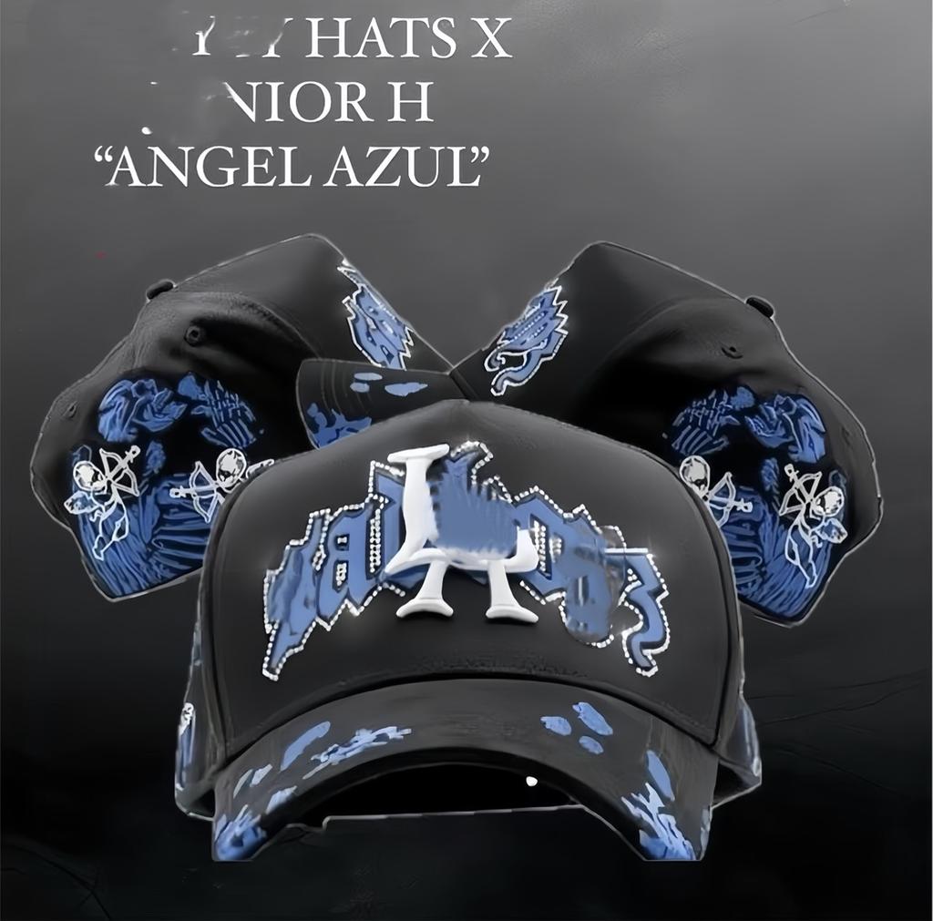 High Quality 5-Panel Curved Brim Baseball Cap with Rhinestone Embellishments Terry Fabric Dobby Style-Sporty Unisex Adult Hat
