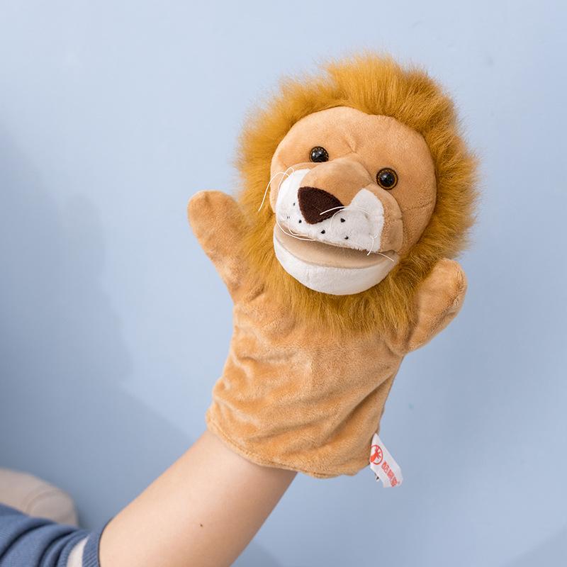 Children's Toys Ventriloquist Children's Plush Toys Animals Open Mouth Hand Puppets Birthday Gifts Girls Parent-child Games Dolls Dolls