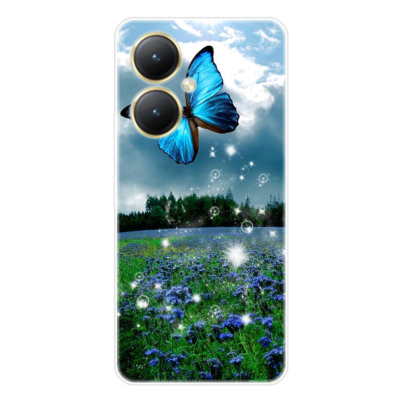 Для Vivo Y27 4G Y 27 5G чехол Мягкая силиконовая задняя крышка Чехол для телефона с рисунком из мультфильма Разнообразие