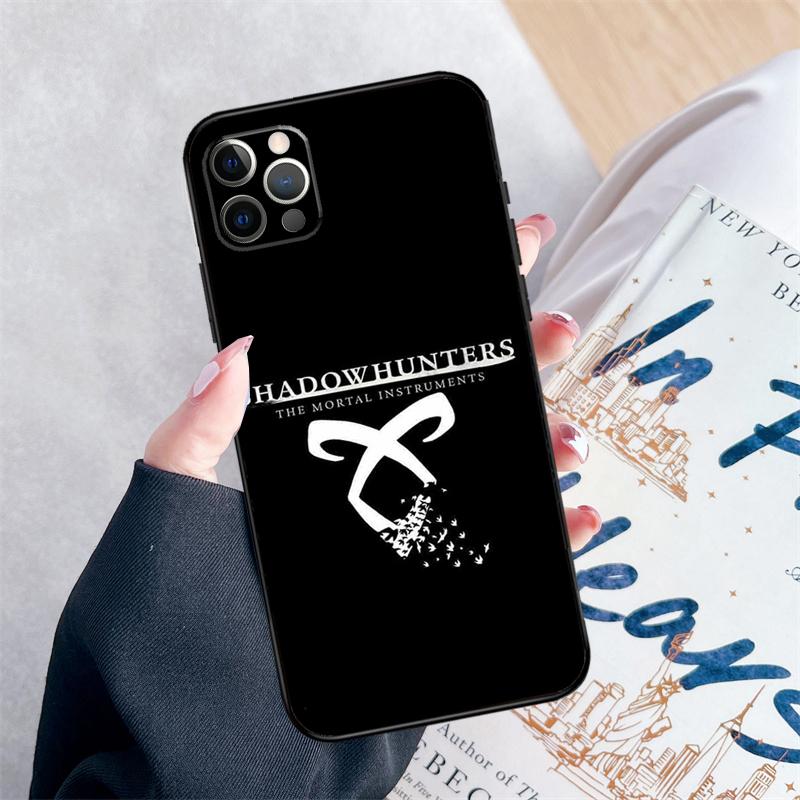 Чехол для телефона Сумеречные охотники для iPhone 14 15 16 Pro Max 12 13 Mini 11 Pro Max XR 15 16 Plus 16e Чехол Coque