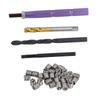 34PCS Set Metric Thread Repair Kit 304 Stainless Steel Thread Repair Installation Kit