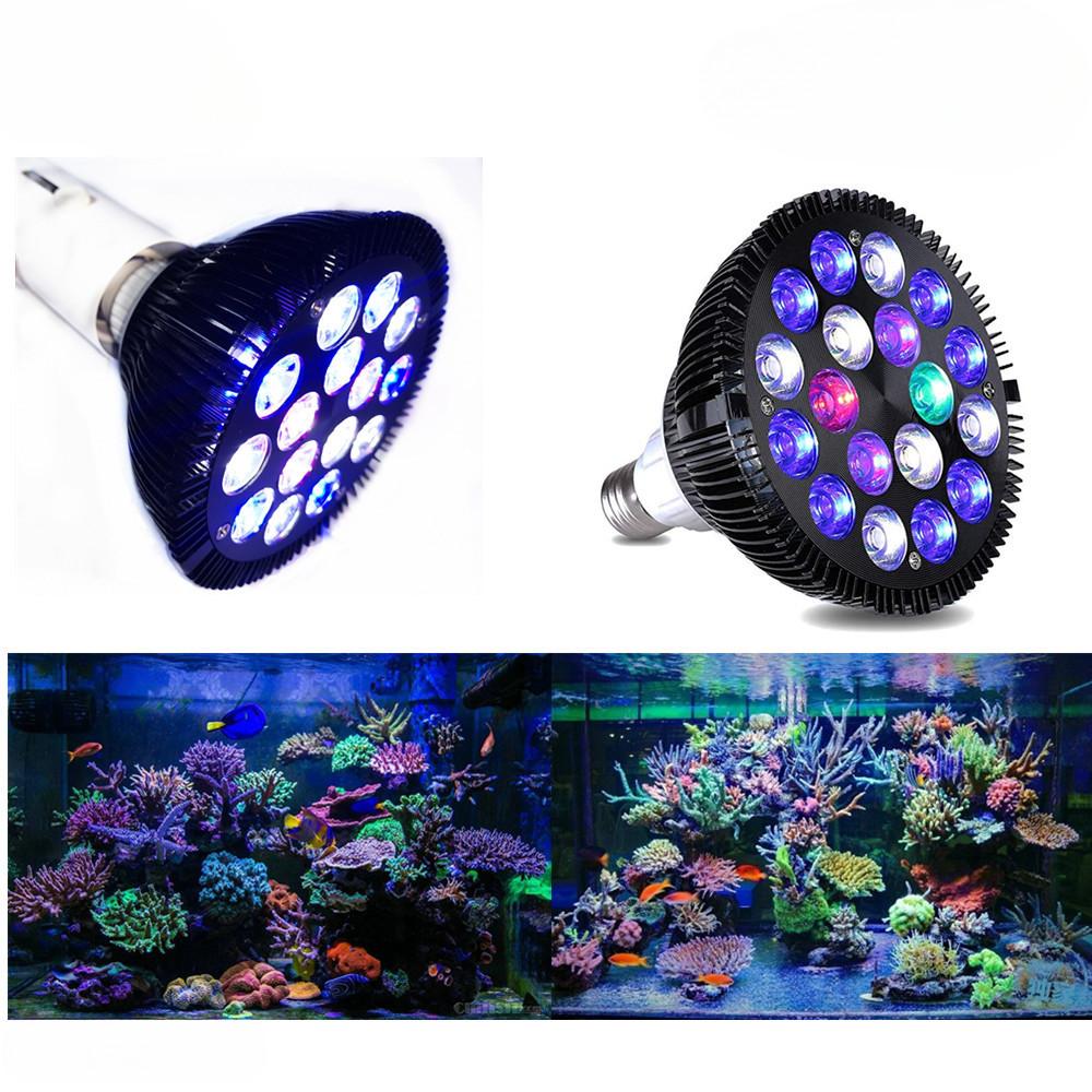 12W 15W 36W 45W LED Fish Tank Light Spectrum LED Aquarium Light Full PAR38 Aquatic Grass Breeding Supplementary Lamp