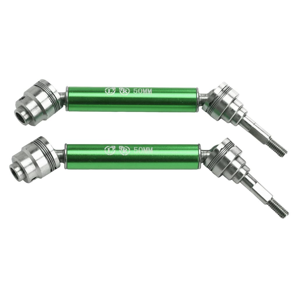 1 Pair RC Front Drive Shaft Steel Aluminum Alloy Rustproof 110 Front Transmission Shaft for
