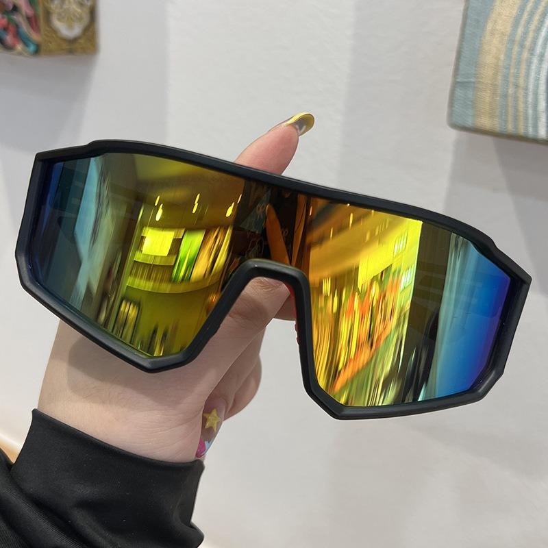 6PCS Sunglasses for Cycling Men's Colorful Outdoor Windproof Sports Glasses Women's Cycling Glasses Goggles