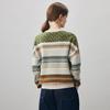 Komonboka 2025 Autumn/Winter Women's Fair Isle Cashmere Sweater