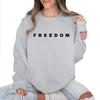 Women's Colorblock Sweatshirt Long Sleeve Round Neck Casual Comfortable Loose Lightweight Women's Sweatshirtt