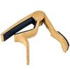 WINGO One Touch Guitar Capo Tast Electric Capo для акустической гитары Wood 5 Picks Guitar, (Светлый цвет) -
