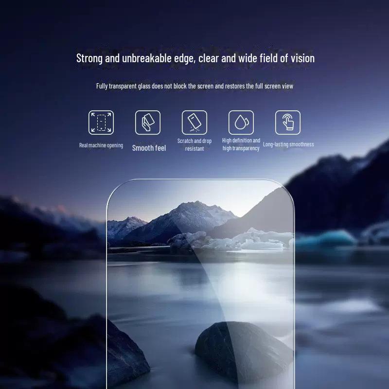 Кристально чистое закаленное стекло HD для Samsung Galaxy A15/A14: Ультратонкая полноэкранная защитная пленка