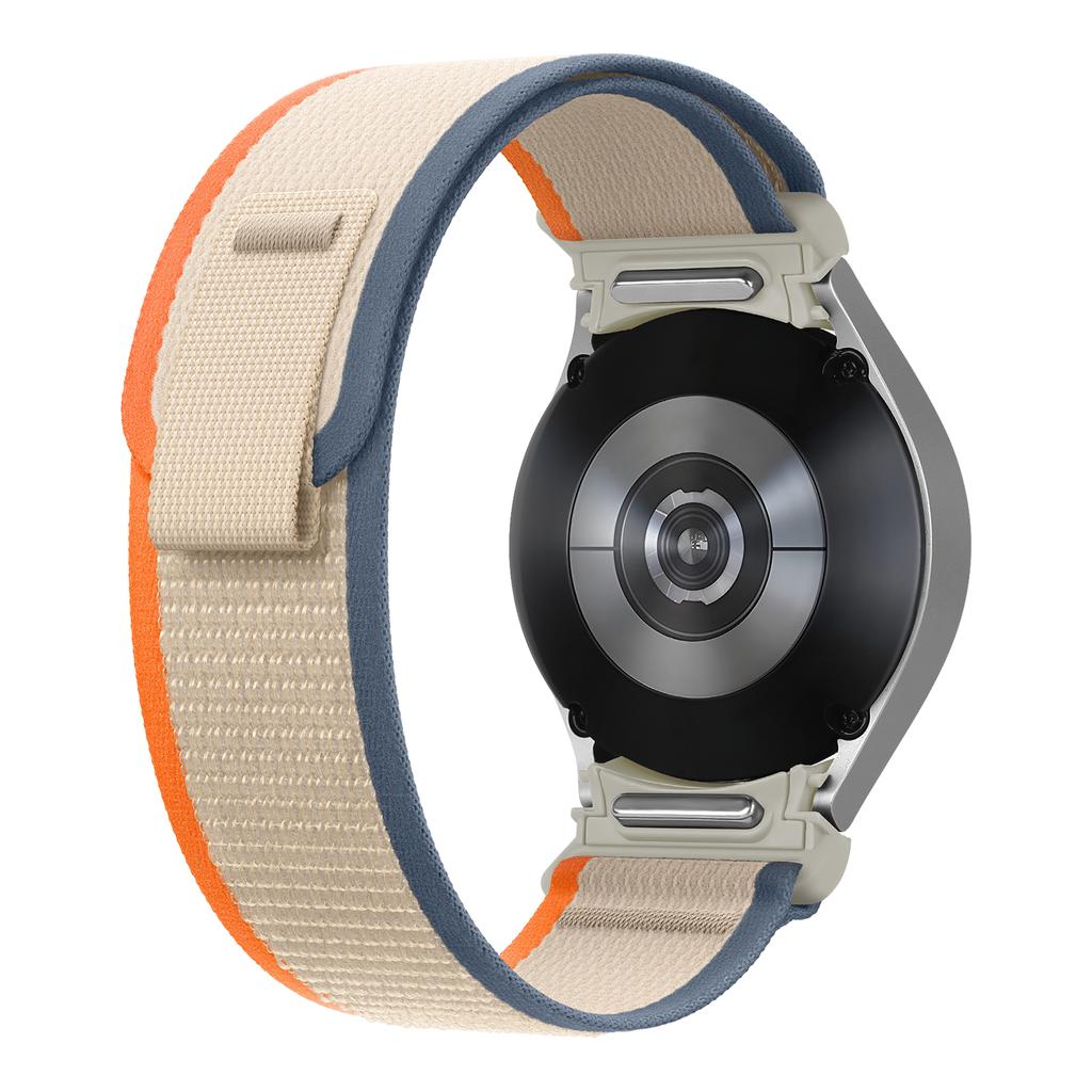 Нейлоновый ремешок No Gaps для Samsung Galaxy Watch 7 6 5 4 44 мм 40 мм спортивный ремешок для Galaxy Watch 6 Classic 47 мм 43 мм4 Classic 42 мм 46 мм5 Pro Bluetooth