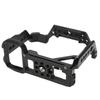 Aluminum Alloy Camera Cage with 14 Inch 38 Inch Threaded Holes Cold Shoe Mount for Sony A7M4