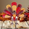 Elegant Thanksgiving Turkey Candle Stand