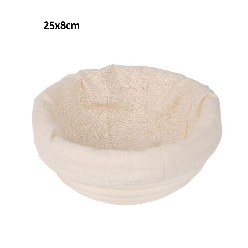 Овальная/круглая корзина для брожения хлеба из ротанга, ручная работа, плетеная миска для выпечки, набор инструментов для выпечки, кухонный инструмент для домашних пекарей