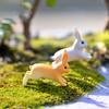 2шт кролик орнамент миниатюрная фигурка сказочный сад террариум пейзажный декор