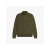 Fred Perry [базовый] Толстовка с застежкой-молнией на половину длины, цвет охотничий зеленый Afpm2433574 W92 qzgAfpm2433574 W92