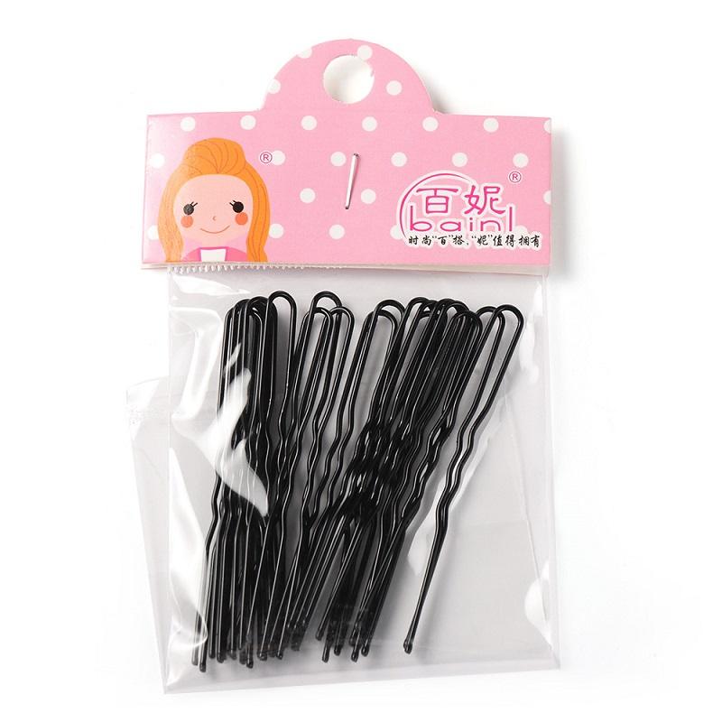 20Pcs Hot Gifts Alloy Hairclips U-shaped Waved Hair Pins Barrette