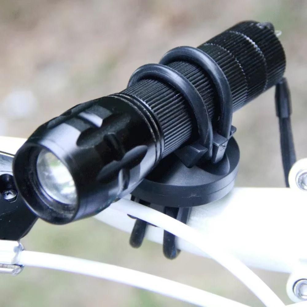 Versatile Bike Flashlight Mount 360 Degree Adjustable Torch Light Mount Clip Bicycle Accessory