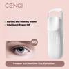 CENCI Electric Eyelash Curler, 4-Sec Automatic Heating Eyelash Curler, Heating Eyelash Shaping Tool, White, 1 Pack