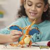 Mega Construx GWY77 Pokémon Charizard (Glurak) Figure, Construction Set with 223 Pieces, Movable, Approx. 10 Cm, for Children 6 Years and Above